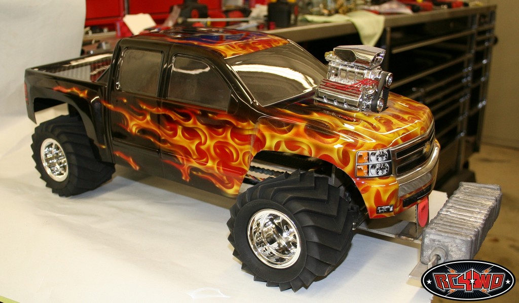 RC4WD 1.9 scale Puller Tires TRACTOR PULLING F350 4X4 TRUCK ZT0070